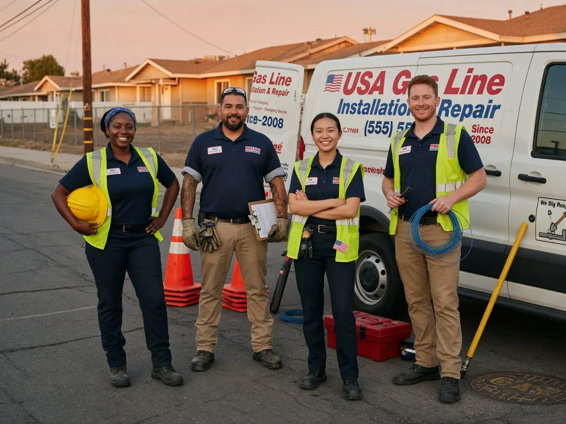 Gas Line Installation company in Tecopa, CA